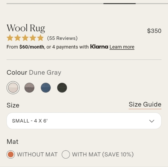 Fable Home Beige Rug 4x6 - Picture 3 of 10